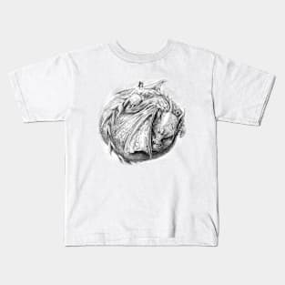 Princess and the Dragon Kids T-Shirt